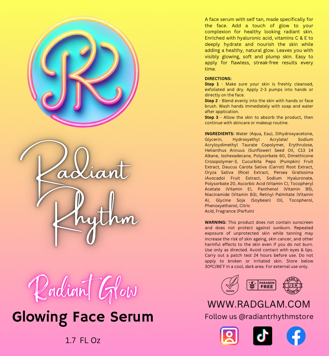 Glowing Face Serum
